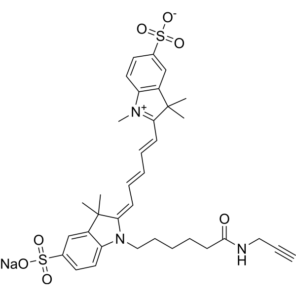 DiSulfo-Cy5 alkyne 1617497-19-4